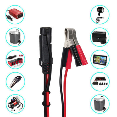 1.5m 5A Clip de caimán fundido a Dc SAE Cable de batería a prueba de agua