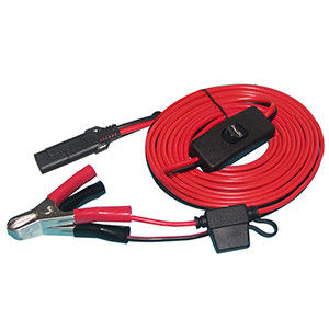 1.5m 5A Clip de caimán fundido a Dc SAE Cable de batería a prueba de agua
