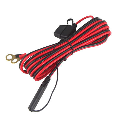 2468 20AWG SAE 2 cables de extensión de pines con llaves de alambre de ojo personalizado