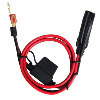 2468 20AWG SAE 2 cables de extensión de pines con llaves de alambre de ojo personalizado