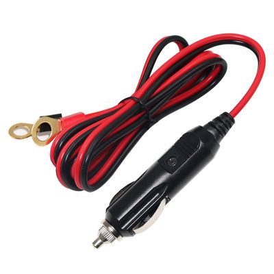 Cable de carga de 12 V de encendedor de cigarrillos de coche de 10 A a terminal de anillo