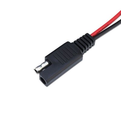 Cable de extensión solar SAE automotriz DIY 18AWG 2 pines Desconectado rápido