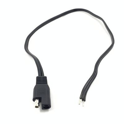 Cable de extensión solar SAE automotriz DIY 18AWG 2 pines Desconectado rápido
