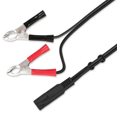 SAE a los clips de cocodrilo Cable de energía solar 2Pin conector 1,5 pies de longitud
