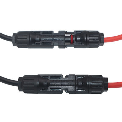 IP67 VDE RV Cable de energía solar PV conector solar para el objetivo cero enchufe unipolar