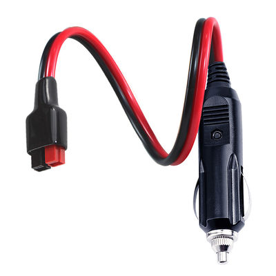 Enchufe de encendedor de cigarrillos 15Amp Cable de energía solar con adaptador de puerto estándar de objetivo cero