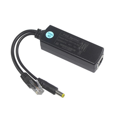 802.3Af 100Mbps 12V POE inyector divisor jack industrial Dc 5525Mm
