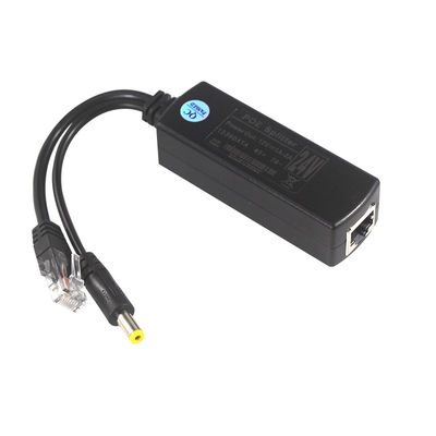 802.3Af 100Mbps 12V POE inyector divisor jack industrial Dc 5525Mm