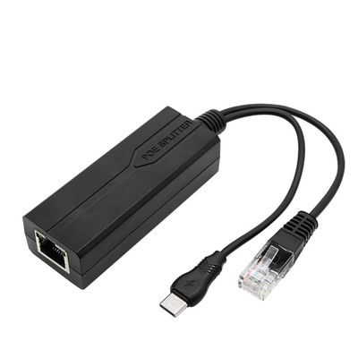 1Gbps Gigabit 12V 3A Adaptador de divisores PoE para el puerto de accesorios de cámara IP