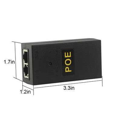 Adaptador de energía POE de escritorio personalizable 12v 24v 36v 48v 0.5a 1a 2a