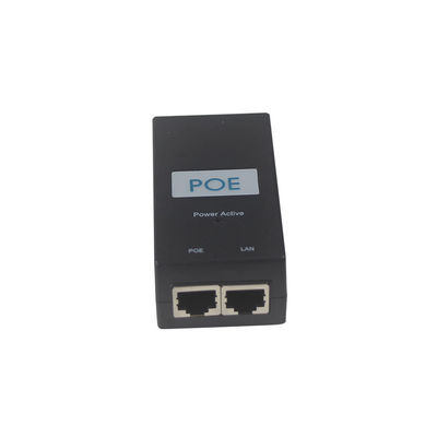 10/100/1000Mbps 12V 24V 48V inyector de Poe pasivo Ip cámara Poe inyector