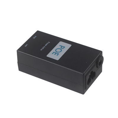 10/100/1000Mbps 12V 24V 48V inyector de Poe pasivo Ip cámara Poe inyector