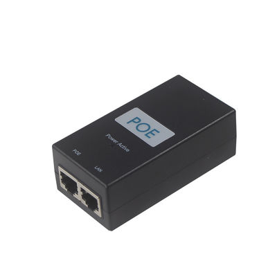 110V-240V 50-60Hz 24V 1A POE Adaptador de inyector para seguridad CCTV cámara IP