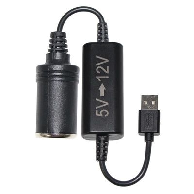 USB a cigarro conexión femenina 5v a 12v convertidor USB OEM / ODM disponible