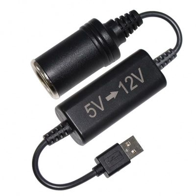 USB a cigarro conexión femenina 5v a 12v convertidor USB OEM / ODM disponible