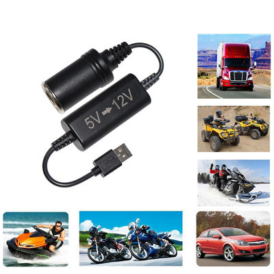 USB a cigarro conexión femenina 5v a 12v convertidor USB OEM / ODM disponible