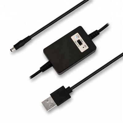 8m USB a DC Cable de alimentación Aumentar su router WIFI y la cámara con 5V a 12V Convertidor