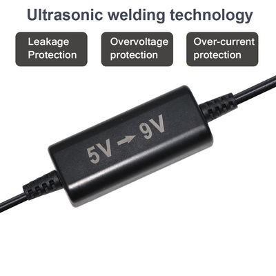 Transformador CC-DC de 10 pies y 10 metros 5V a 12V Cable para convertidor de energía USB a CC