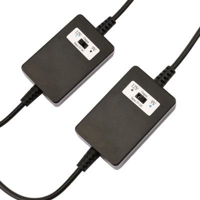 2A Corriente de salida 1,5m USB A macho a DC5521 Convertidor 12V CC a 5V/9V/12V Cable ascendente