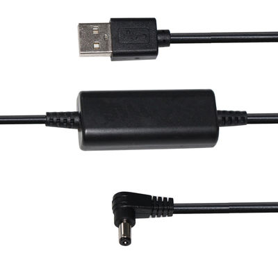 1.5m 2m convertidores de CC/DC USB módulo de cable ascendente 12v con conector de 2.1mm