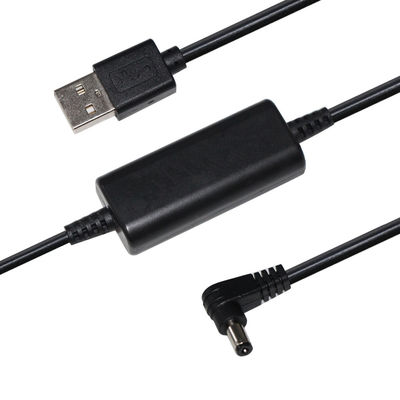 1.5m 2m convertidores de CC/DC USB módulo de cable ascendente 12v con conector de 2.1mm