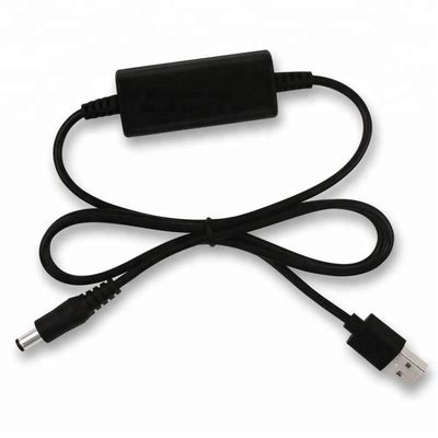 1.5m 2m convertidores de CC/DC USB módulo de cable ascendente 12v con conector de 2.1mm