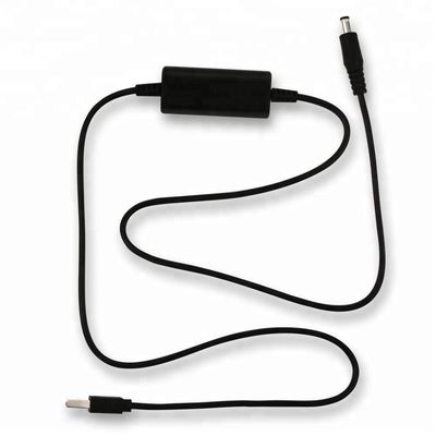 1.5m 2m convertidores de CC/DC USB módulo de cable ascendente 12v con conector de 2.1mm
