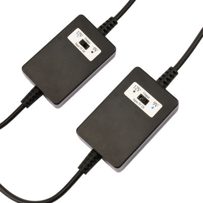 Conversor de voltaje Boost Buck DC 5V a 12V 2A Cable de potencia para módem Wifi para automóviles