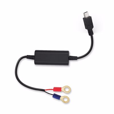 1.5M Convertidor de energía de automóvil DC/DC Cable de carga USB 50Hz/60Hz Negro