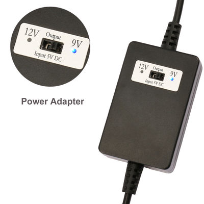 5V a 9V 12V DC Boost Converter Cable de refuerzo USB para la carga del vehículo 5.5 * 2.1mm Jack