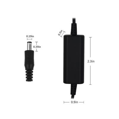 Conector USB 2.0 para conector DC Jack macho Buck potencia de 5V a 12V cable de conversión de paso a paso tipo estándar blanco/negro
