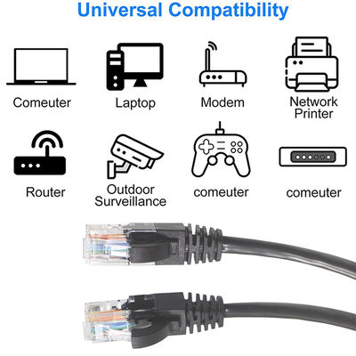 8 Pareja 4p 24awg 1m Utp 4pr Cat5e Cable de red Cat5 Rj45 Cat 6 Stp Cable