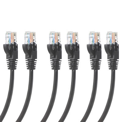 8 Pareja 4p 24awg 1m Utp 4pr Cat5e Cable de red Cat5 Rj45 Cat 6 Stp Cable