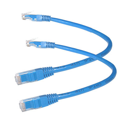 0.5m 1m 2m 3Mtr 23AWG 0.58mm RJ45 Cat6 Ethernet Cable de parcheado de PVC con chaqueta