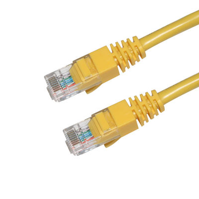 0.5m 1m 2m 3Mtr 23AWG 0.58mm RJ45 Cat6 Ethernet Cable de parcheado de PVC con chaqueta