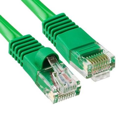 Cable de red de Ethernet de escudo metálico 1m Cat6 cable de parche plano