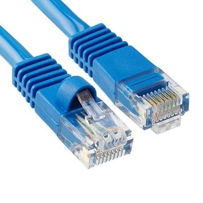 Cable de red de Ethernet de escudo metálico 1m Cat6 cable de parche plano