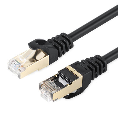 26 Awg Cat5e 4 Pareja Cat5 Cat6 cable de red blindado 25 pies personalizado