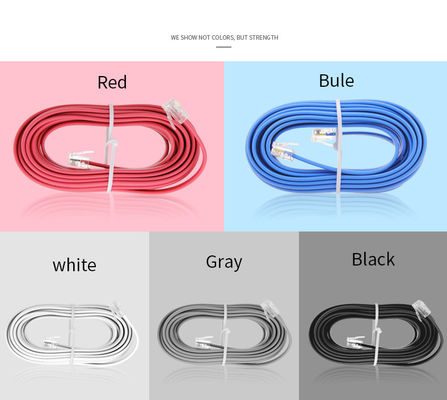 Línea telefónica personalizada cable telefónico fijo con 4M 13ft longitud