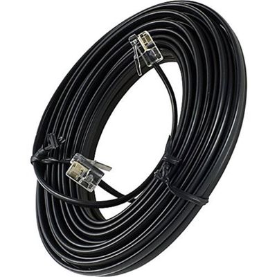 Personalización Rj9 Cable de teléfono en espiral 5 pies Rj11 Cable de teléfono