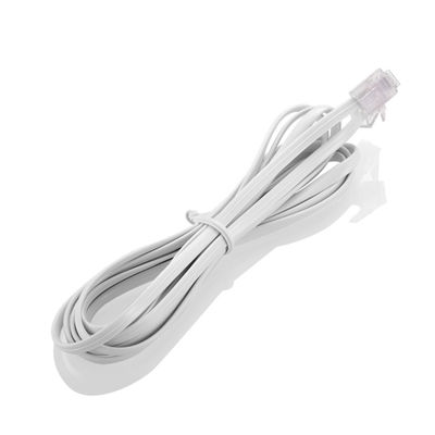 Cable de extensión telefónica estándar 4P4C 4P2C 6P2C 6P4C 24AWG-28AWG