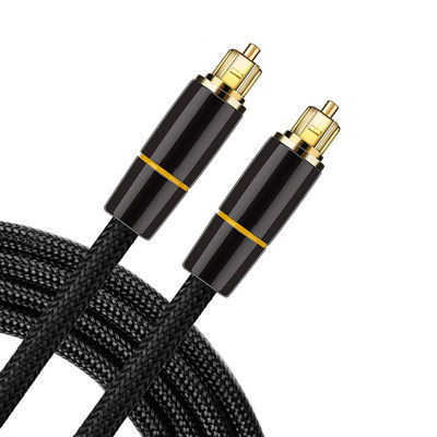 Rohs 5.1 Fibra óptica digital de audio Toslink Cable para altavoz Hifi