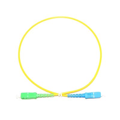 Modo único SC a SC Cable de fibra óptica de 3 metros para transferencia de datos sin problemas