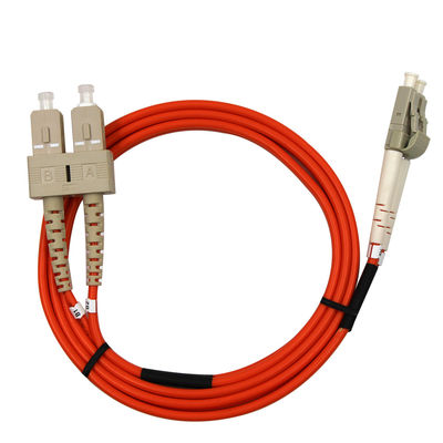 Modo único SC a SC Cable de fibra óptica de 3 metros para transferencia de datos sin problemas