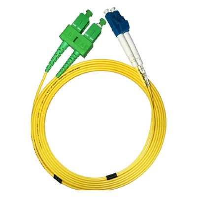 9/125Um Módus Multi Cordón de parche de fibra óptica de hombre a mujer