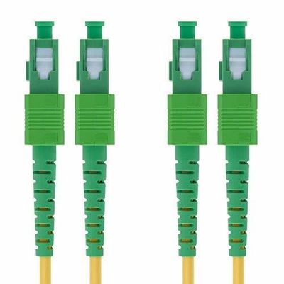 FTTH FTTB Sc a Sc Fibra Jumper 2 4 6 núcleo de fibra blindada de parches de conducción