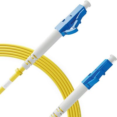 Cordón amarillo de parche de fibra FC para exteriores 9/125um Alta durabilidad