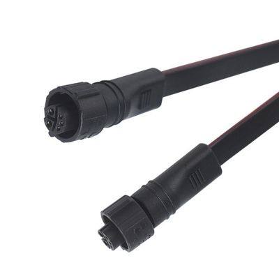 4pin 5pin 6pin rectas de conector de conexión masculina M8 conector a prueba de agua 60cm IP65 IP66