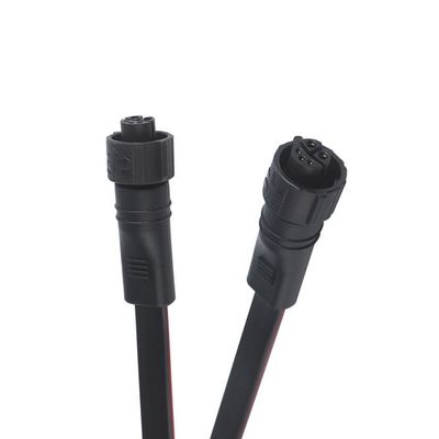 4pin 5pin 6pin rectas de conector de conexión masculina M8 conector a prueba de agua 60cm IP65 IP66