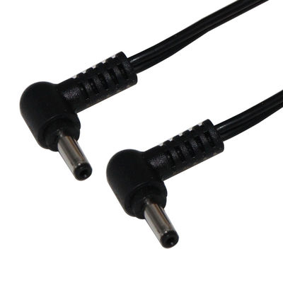 1M/1.2M 22AWG Cable de extensión DC de cobre de 90 grados Jack de ángulo recto 5.5*2.5mm